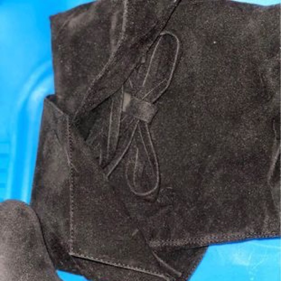 Black heeled boots mid calf length size 7 Apt. 9 - Picture 2 of 4